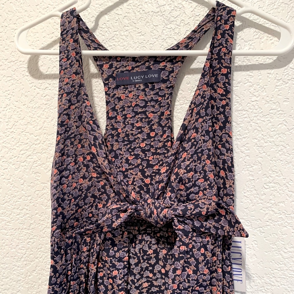 Lucy Love Floral Maxi Vest